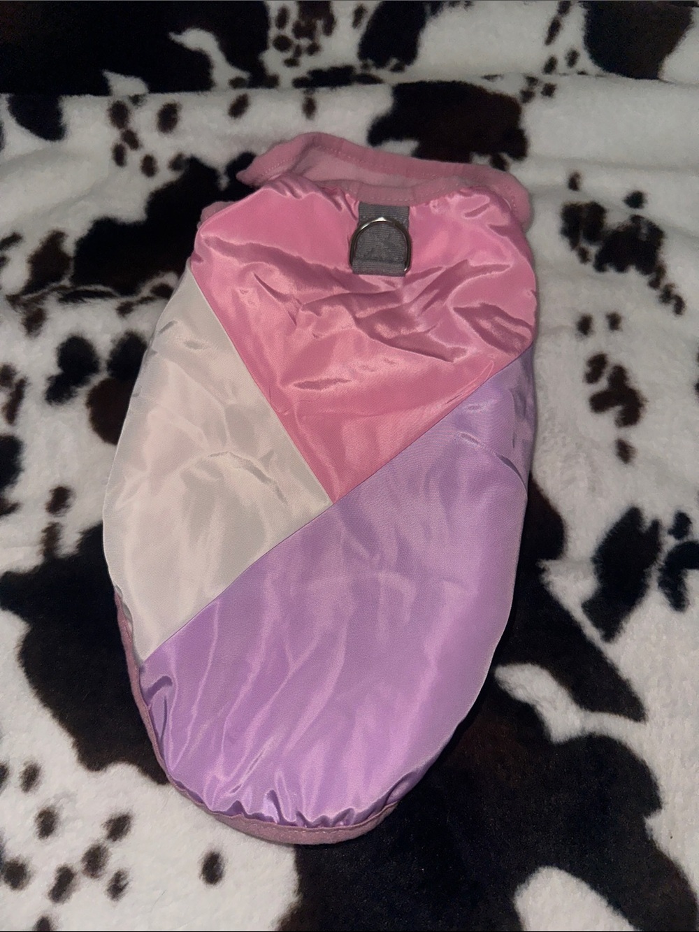Tri-Color Pink Lavender Pet Jacket